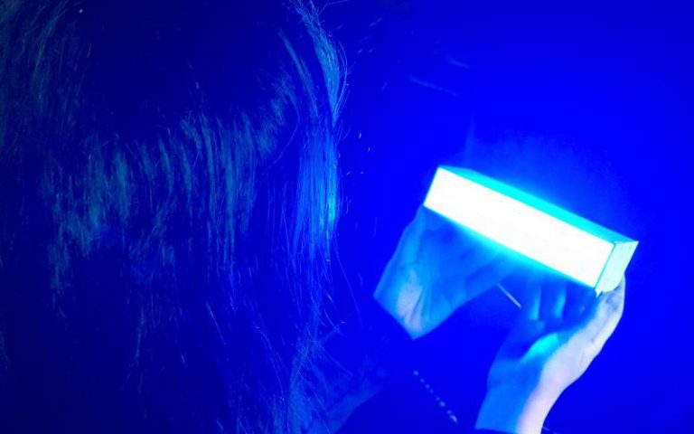 Quando a Luz Azul faz bem!